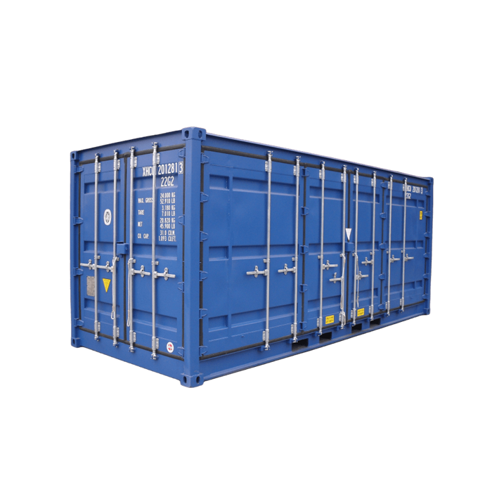 img of 20英尺端+侧开门箱